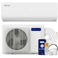 DELLA Versa Series 12000 BTU Mini Split Air Conditioner Work with Alexa 19 SEER2 Cools Up to 550 Sq.Ft 1
