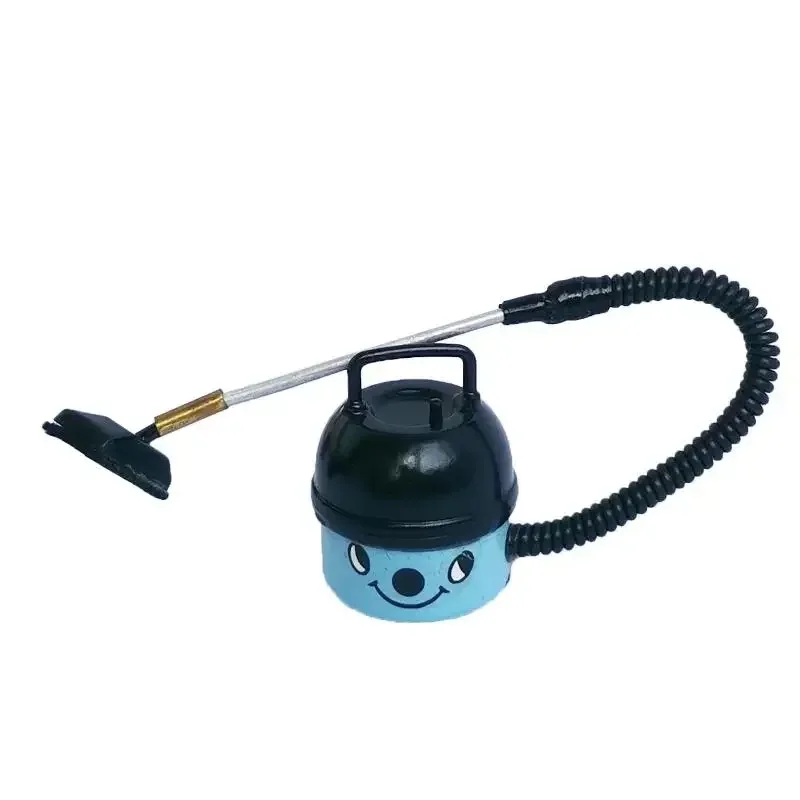 1 PCS Vacuum Cleaner Black And Blue 1/12 Dollhouse Miniature Accessory Baby Toys 3