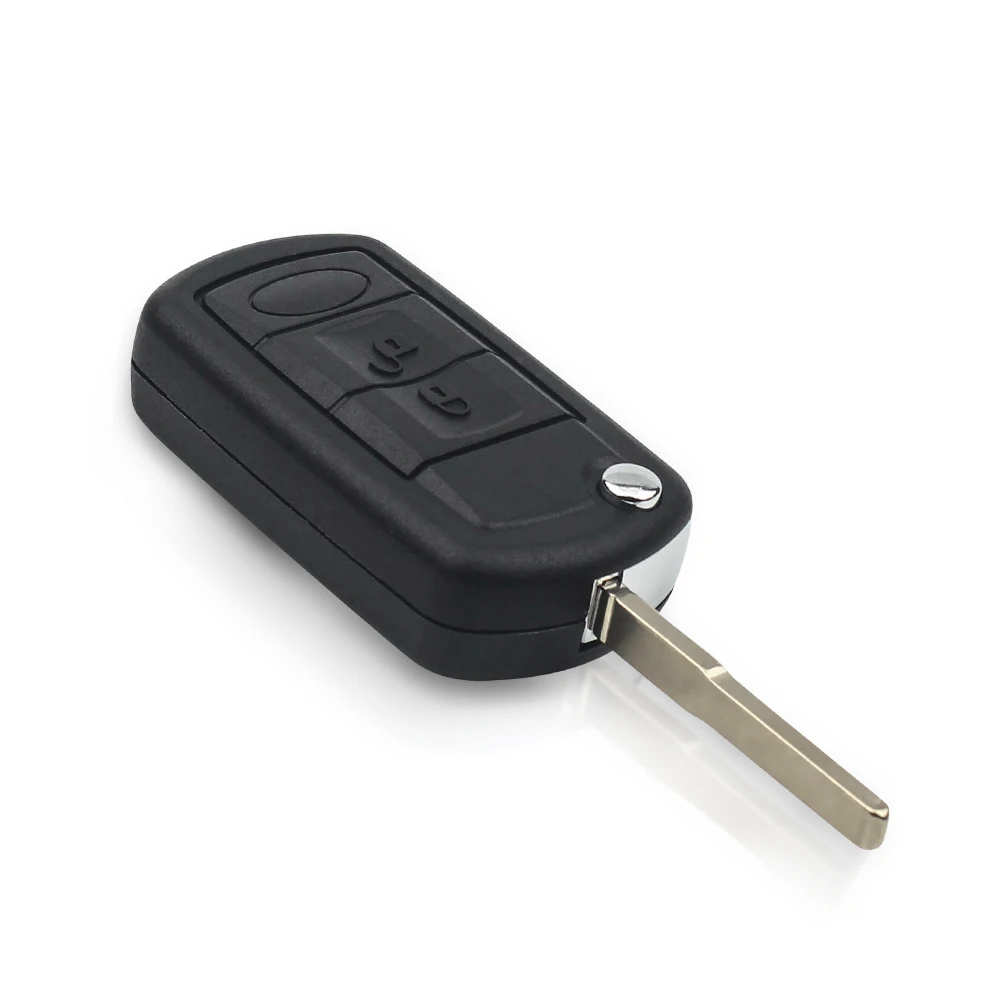 Car Remote Key HU101 Blade 433Mhz ID46 Chip Auto Smart Flip Blank Key for Land Rover LR3 Range Rover Sport Discovery
