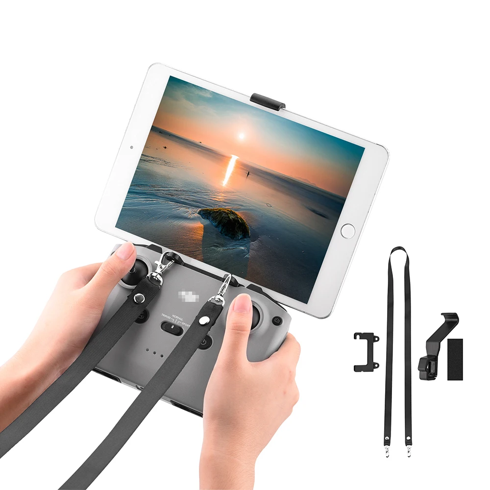 Remote Controller Double Hook Bracket with Strap & Tablet stand for DJI Mavic 3/ Air 2/Air 2s/Mini 2 Drone Accessories best drones for beginners