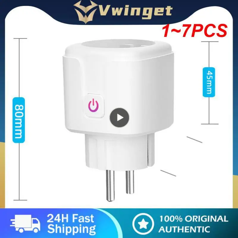 

Умный адаптер с Wi-Fi, 16 А, 1-7 шт.