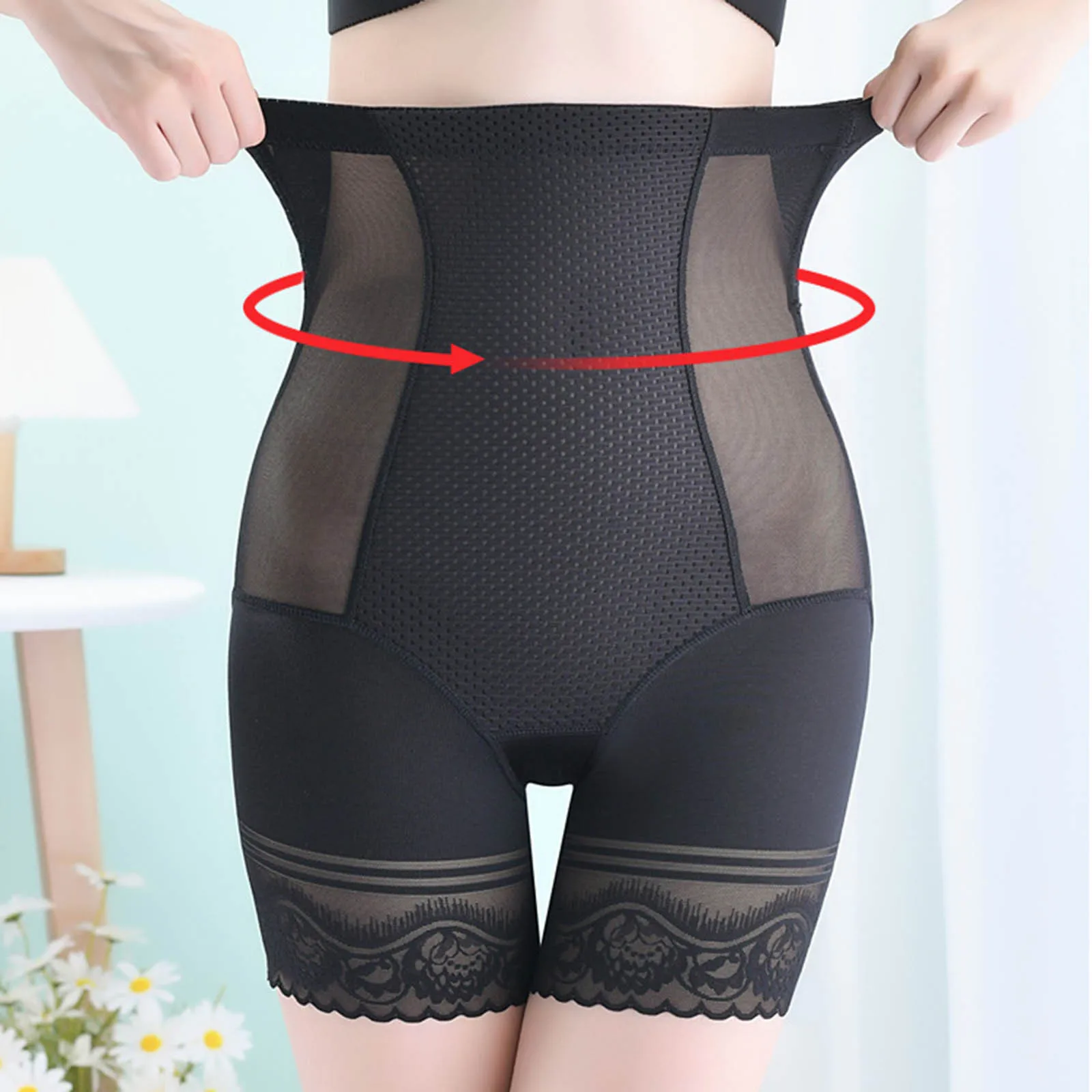 Panties For Women Lace Bikini Shaper Shorts Hip Lift Panties