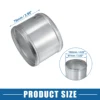 UXCELL 27mm-97mm ID 32mm-102mm OD Car Adapter Joiner Pipe Universal 76mm Length Connector Tubing Adapter Aluminum Alloy 4