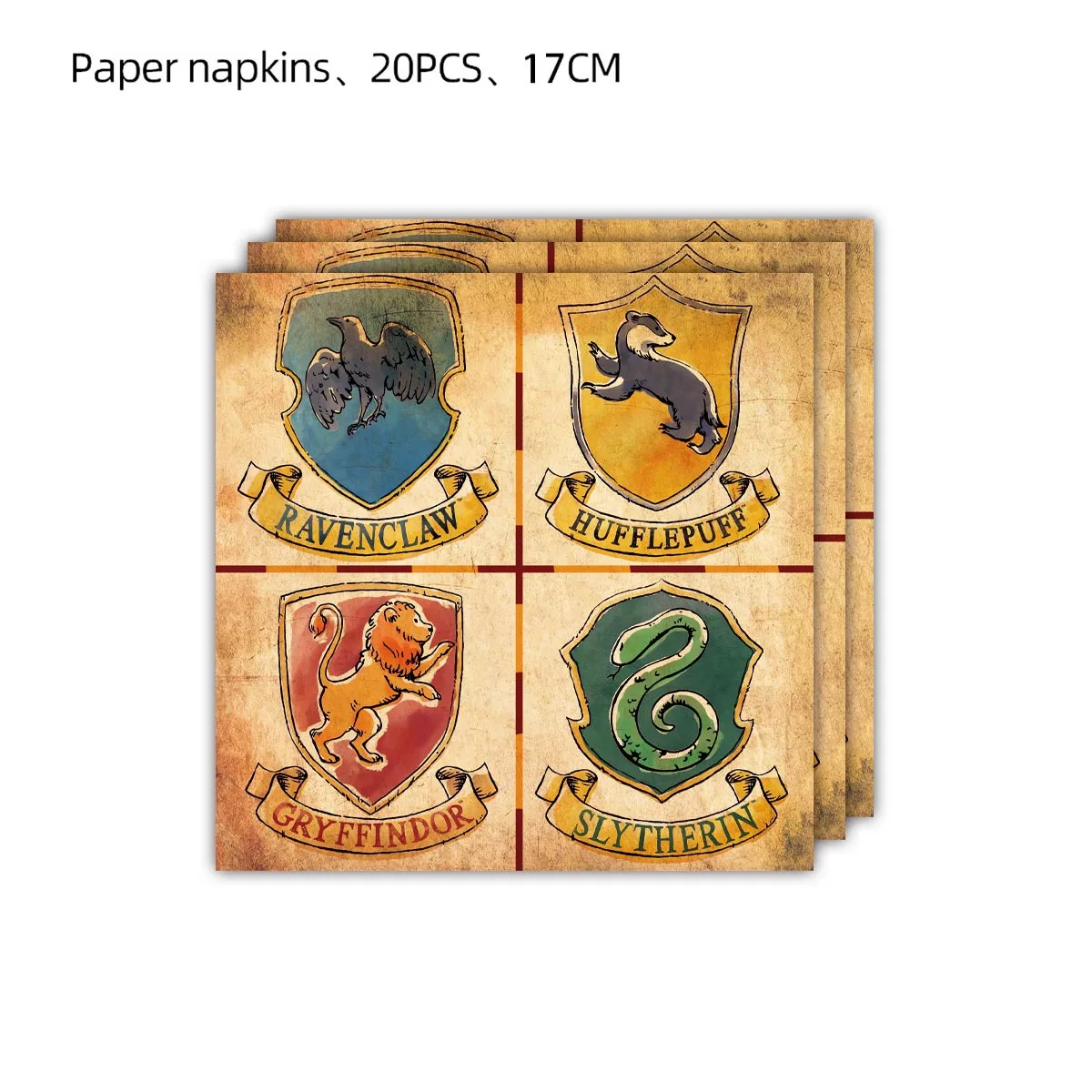 thumbnail image 1 of KAYOU - Nueva vajilla con temática de Harry Potter para fiestas, decoración de fiestas de cumpleaños, vajilla desechable, regalo de cumpleaños para bautizo de bebé, 1 of 5