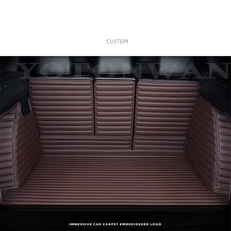 YOTONWAN – tapis de coffre de voiture en cuir, couverture complète, sur  mesure, pour toutes les Tesla