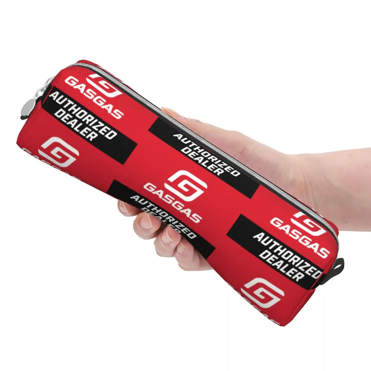 GasGas Pencil Cases Enduro Motorcycle Mountain Bike Pencil Box Pen For Student Big Capacity Bag School Supplies Gifts pencil cases stationery box