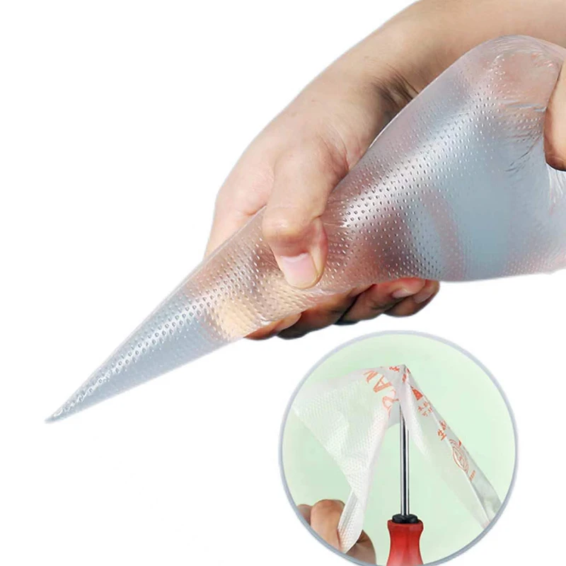 Wegwerp Spuitzakken Crème Spuitzakken Taart Decoreren Gereedschap Cookie Cupcake Keuken Bakken Accessoires Benodigdheden 20-200 Stuks ﻿ - Image 8