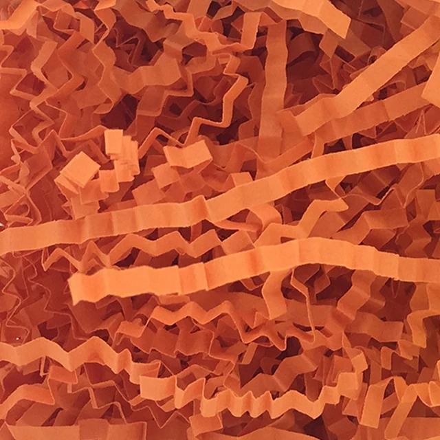 Radiant Rose Gold Metallic Glitter Raffia for Gift Box Filler and Craft Decor