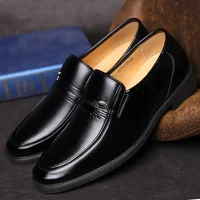 Leather Men Formal Shoes Luxury Brand 2023 Men's Loafers Dress Moccasins Breathable Slip on Black Driving Shoes Plus Size 38-44 6