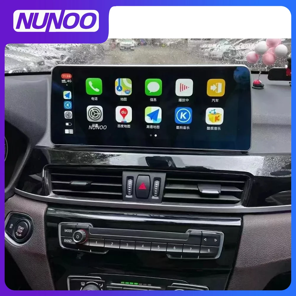 Nunoo 8 core Android 12 Car Radio For BMW X1 F48 2016-2022 NBT EVO CarPlay 12.3 Multimedia Player Stereo DSP GPS 4G SIM WiFi