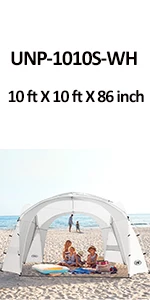 beach tent white