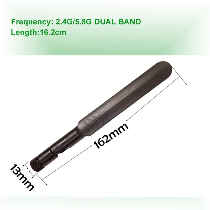 Eoth 2.4G 5.8G 고이득 안테나 8dBi 장거리 WiFi 4번째 피그테일 블루투스 야외 카메라 IoT 게이트웨이 스마트 보안용