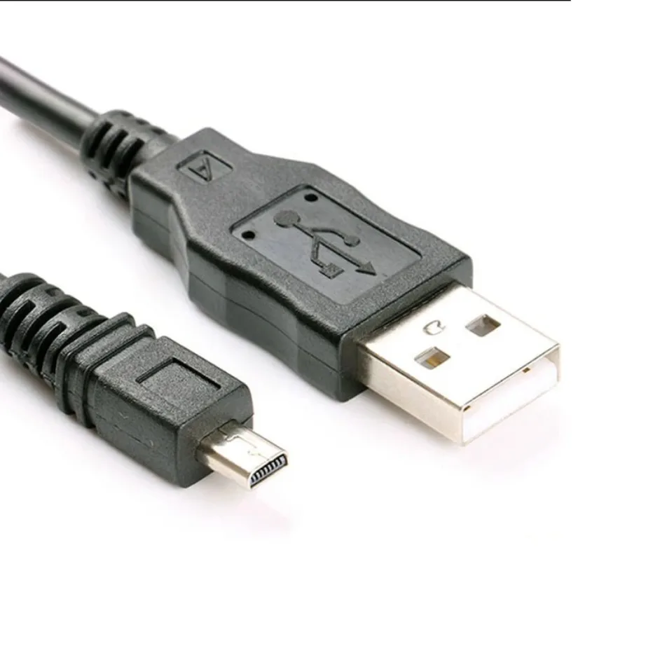 유니버설 UC-E6 디지털 카메라 USB 데이터 케이블 미니 8핀 니콘 쿨픽스 후지 파나소닉 올림푸스 용 1M 1.5M