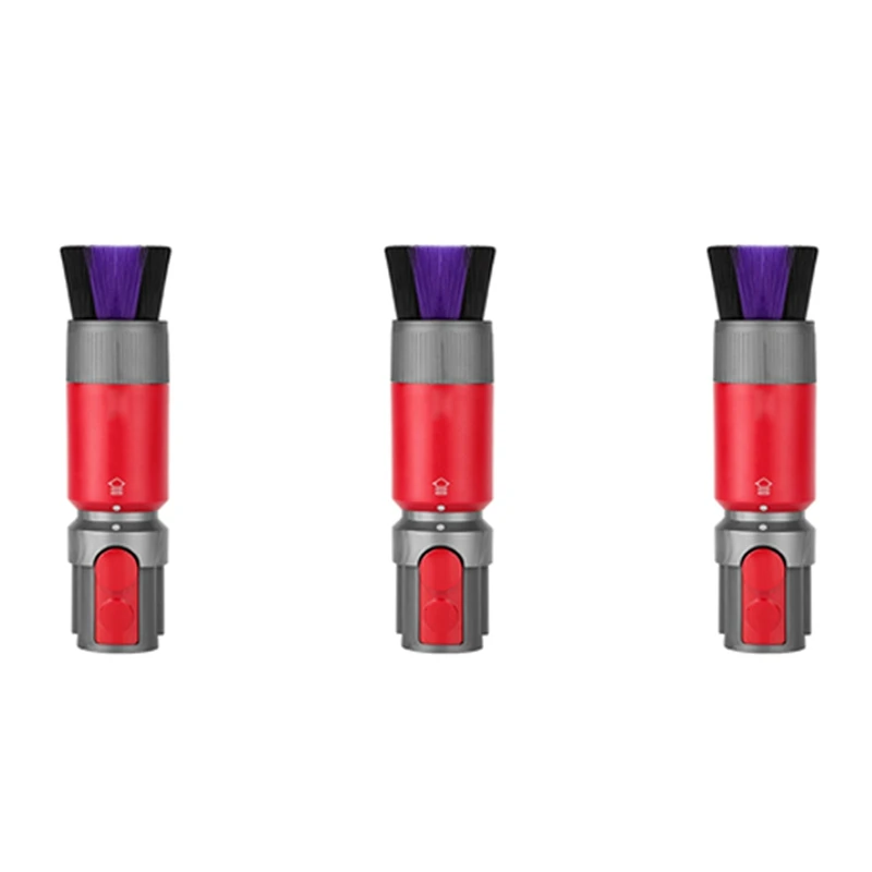 

3X For Dyson V7 V8 V10 V11 V12 V15 Vacuum Cleaner Traceless Dust Removal Soft Brush Universal Suction Head Accessories