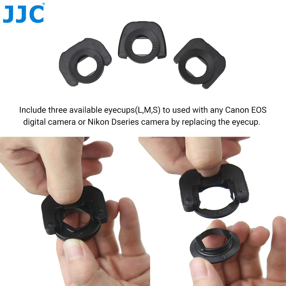 JJC Copertura Antipioggia Fotocamera - 4 Pezzi Trasparenti Per Canon, Nikon, Sony | Obiettivo Fino 45x17.5cm