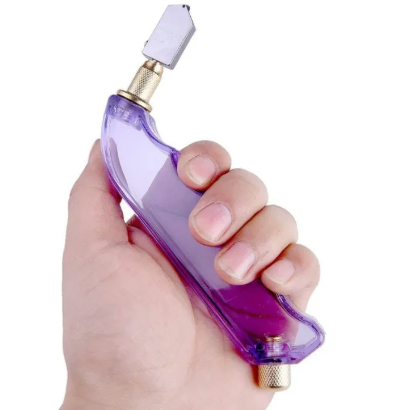 Professional Pistol Type Glass Cutter Ceramic Tile Cutting Tool Lubricated Glass Cutter Cemented Carbide Diamond Cutting 1pcs glass cutter tile glass cutter tile cutting tool