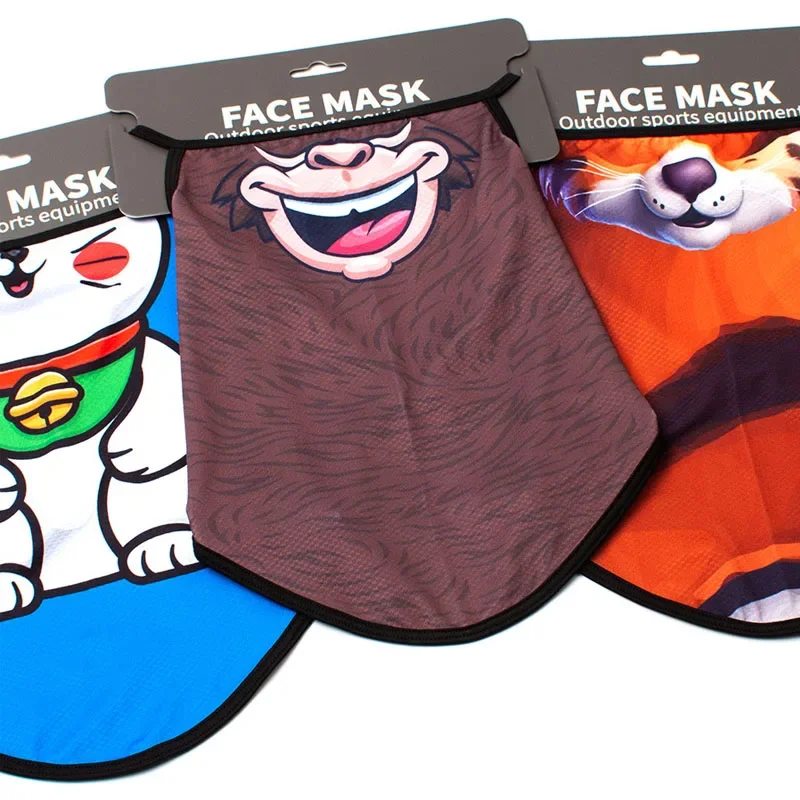 Multifunctional Outdoor Sports Face Mask for Boys and Girls, Kids Neck Gaiter, Cycling, Running, Summer Cooling Face Protection,