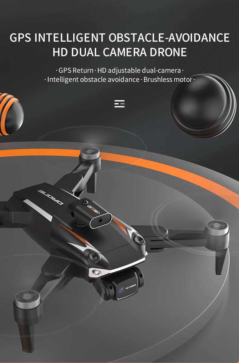 JJRC X25 Drone, GPS INTELLIGENT OBSTACLE-AVOIDANCE HD DUAL 