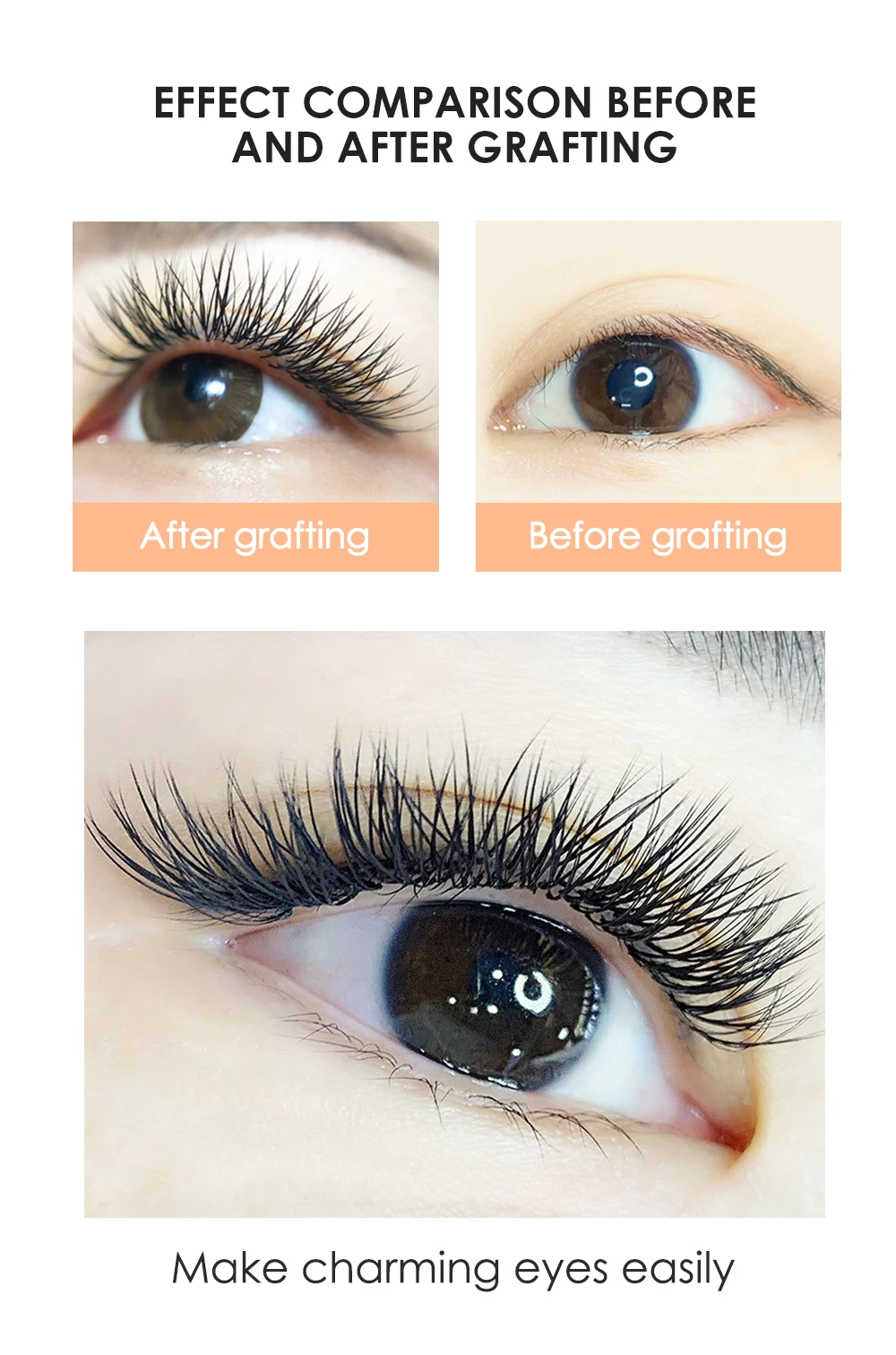 NATUHANA Doppel-W-Form Vorgefertigte Volumen-Wimpern 3D 4D 5D Wimpernverlängerungen Natürliche Weiche Künstliche Wimpern Einfach zu Greifen Make-up-Tools – Detail 17