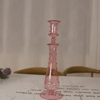 Crystal Candle Holder For Wedding Decorations stick Romantic Table Centerpiece Glass Nordic Stand Holders 5