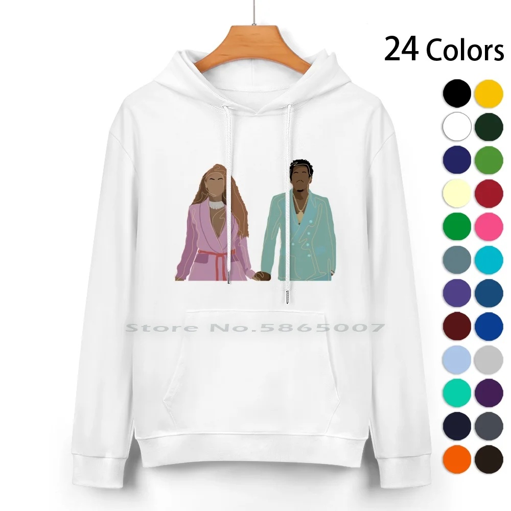 Beyonce & Jay-Z Everything Is Love Pure Cotton Hoodie Sweater 24 Colors Everything Is Love Beyonce Jay Z Rap Pop Lemonade Watch