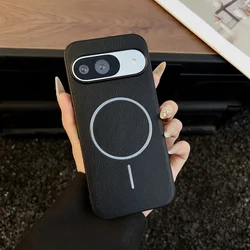 Vintage Pattern Magnetic Ring Circle Protective Case Cover - Google Pixel 8 Pro (Black)