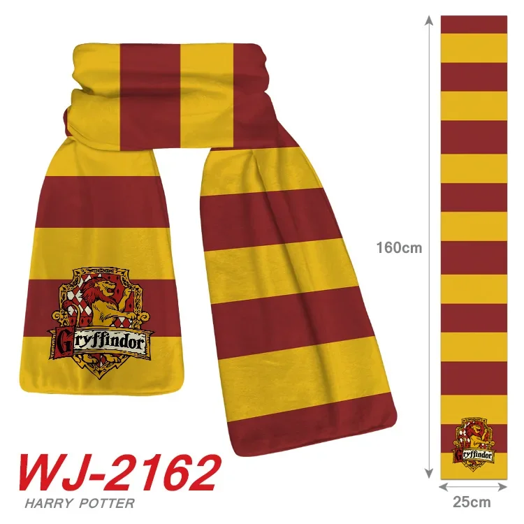 Harris Cartoon Scarf Ravenclaw Hufflepuff Slytherin Gryffindor Potter Hermione Anime Scarf Ornament