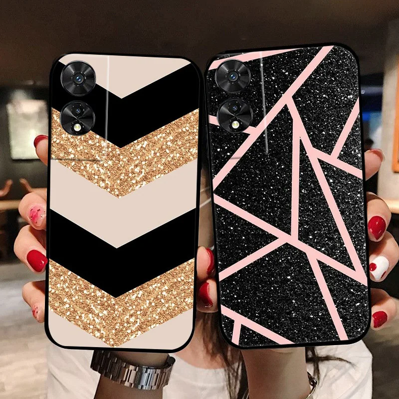 Fashionable Soft Silicone Back Cover - Cute and Stylish Protective Case