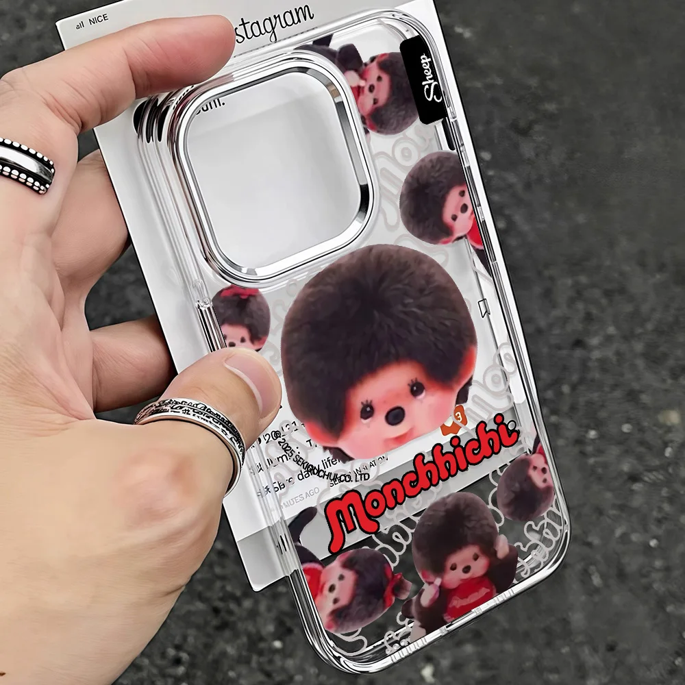 Lovely Cartoon M-Monchhichi Phone Case - Adorable Protective Cover