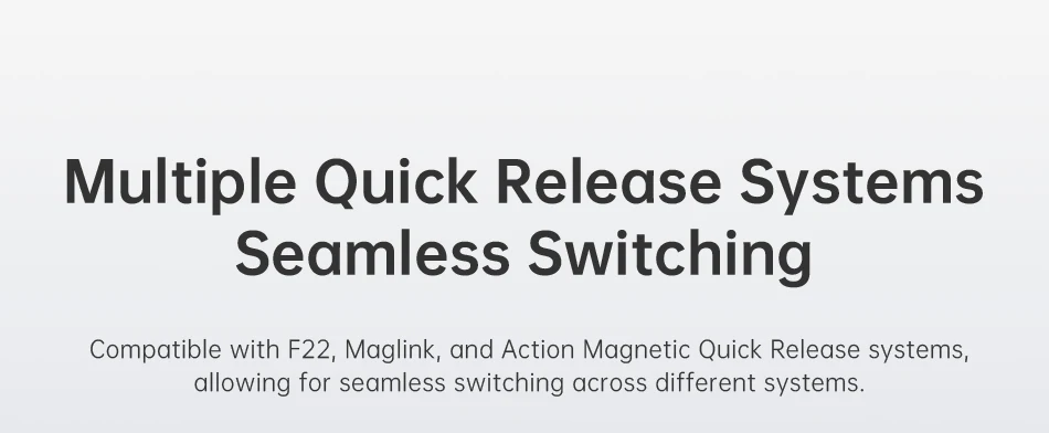 F22 Quick Release Expansion Frame For DJI OSMO Pocket 3 Compatible with F22 Magl