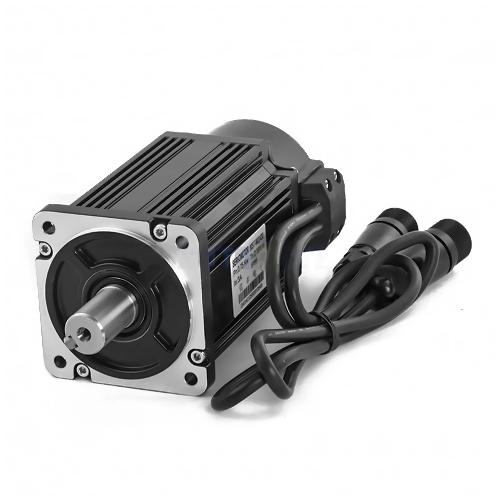 Description Picture 6 of itemHigh-power Servo Motor & Driver 130ST-M15025 15N.M 3.8KW 220V 130ST Single-Phase AC Drive 15025 Servo Motor