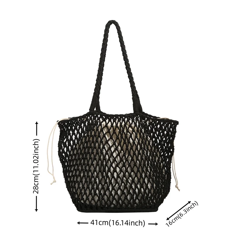Women's Fashion Shoulder Bags Large-capacity Female Leisure Trend Handbags Designer High Quality Ladies Light Shopping Bags