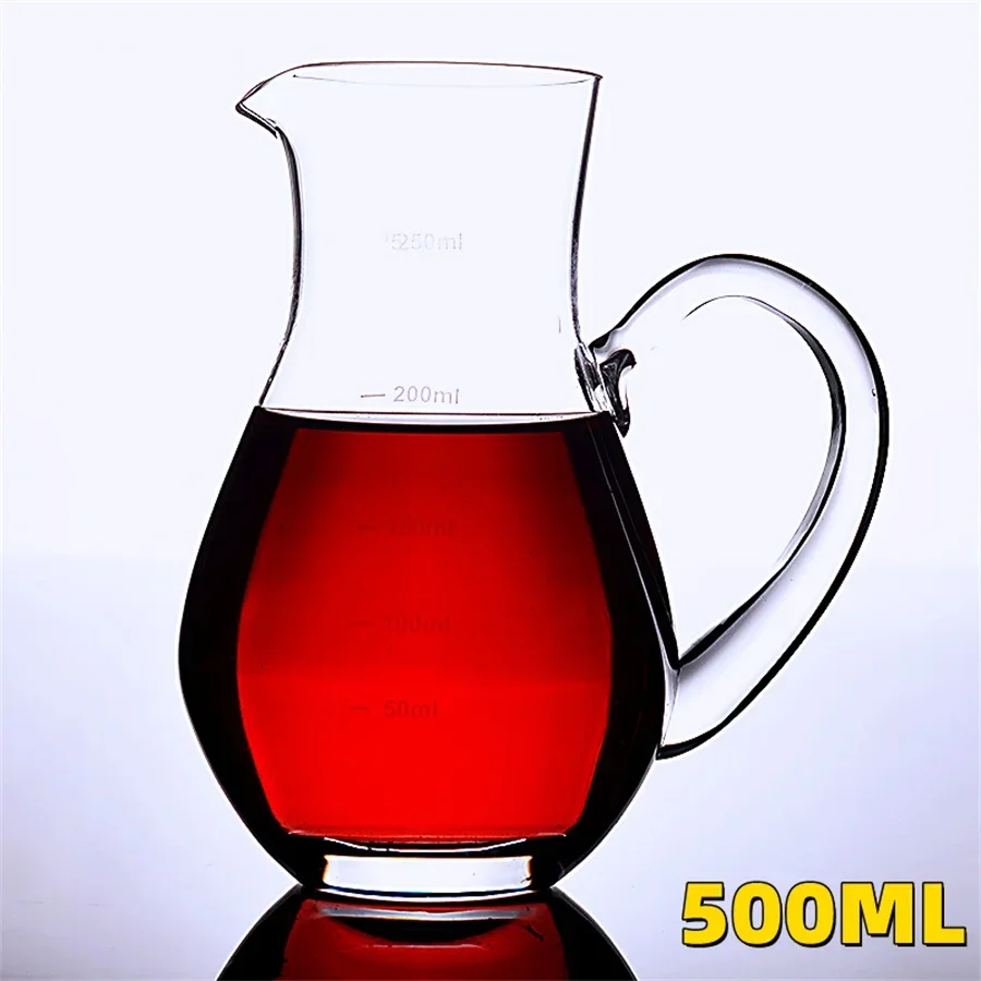 1500ML Big Decanter Handmade Crystal Red Wine Decanter Brandy Champagne Glasses Jug Pourer Aerator Family Bar wine pourer