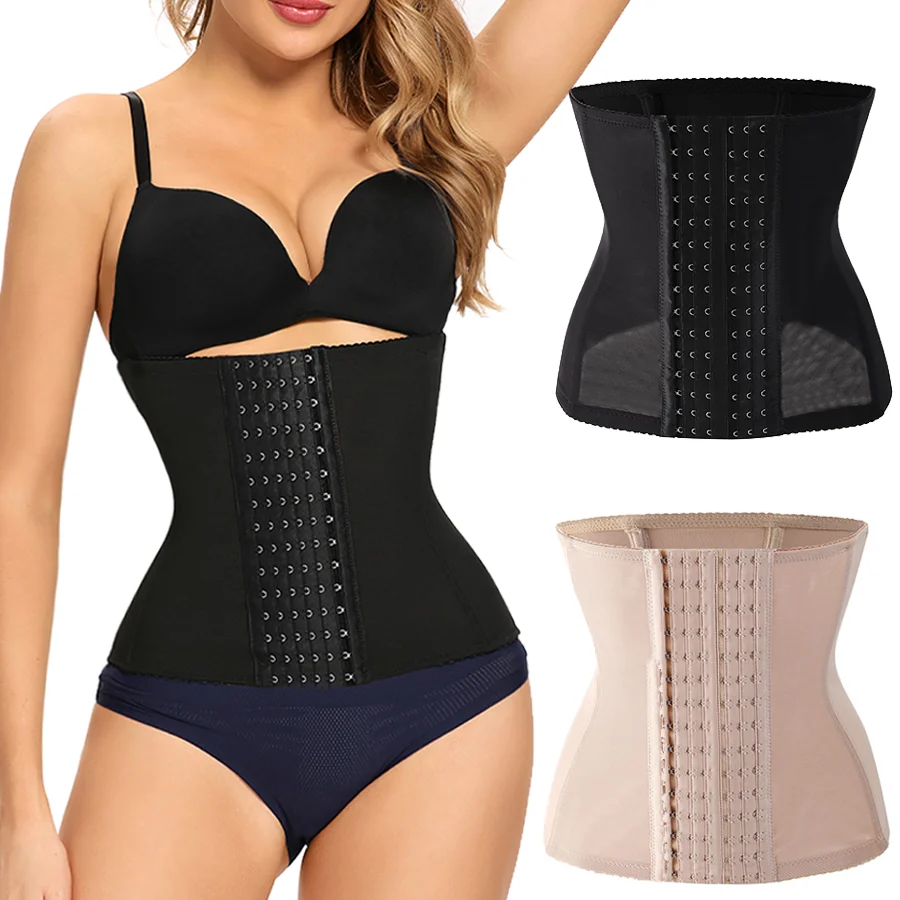 extreme tummy control shapewear Corset Body Shaper Bustiers Slimming Belt Tummy Shapewear Women's binders and shapers Fajas Colombianas Waist Trainer Corset spanx shorts
