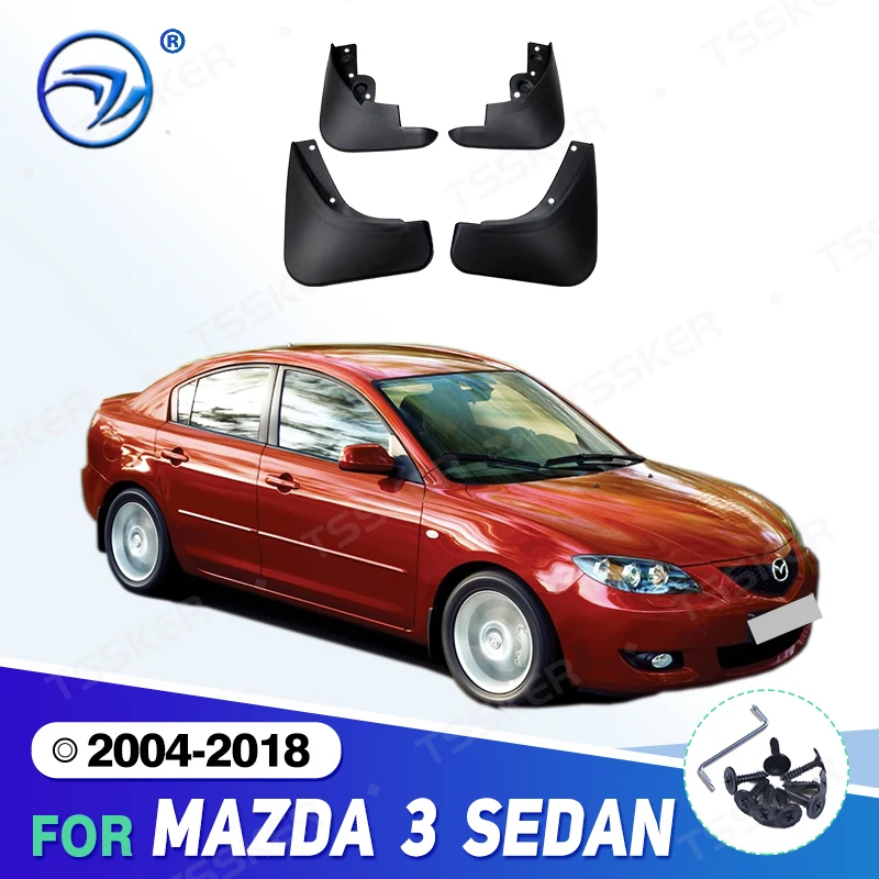 

Брызговики для Mazda 3 (BK), Седан M3 2004 05 06 07 2008