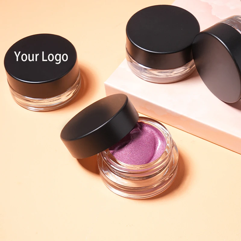 

Womens Shiny Eye Shadow Private Label 6 Colors Waterproof Vegan Pigment Cream Shadows Cosmetics For Eyes Wholesale No Logo