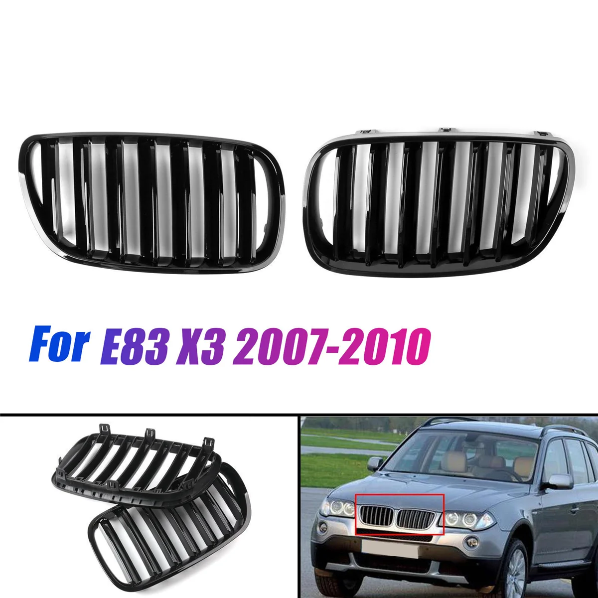 ¦̴  Ʈ  Ű ׸, BMW E83 X3 LCI ̽Ʈ 2007-2010, 1 