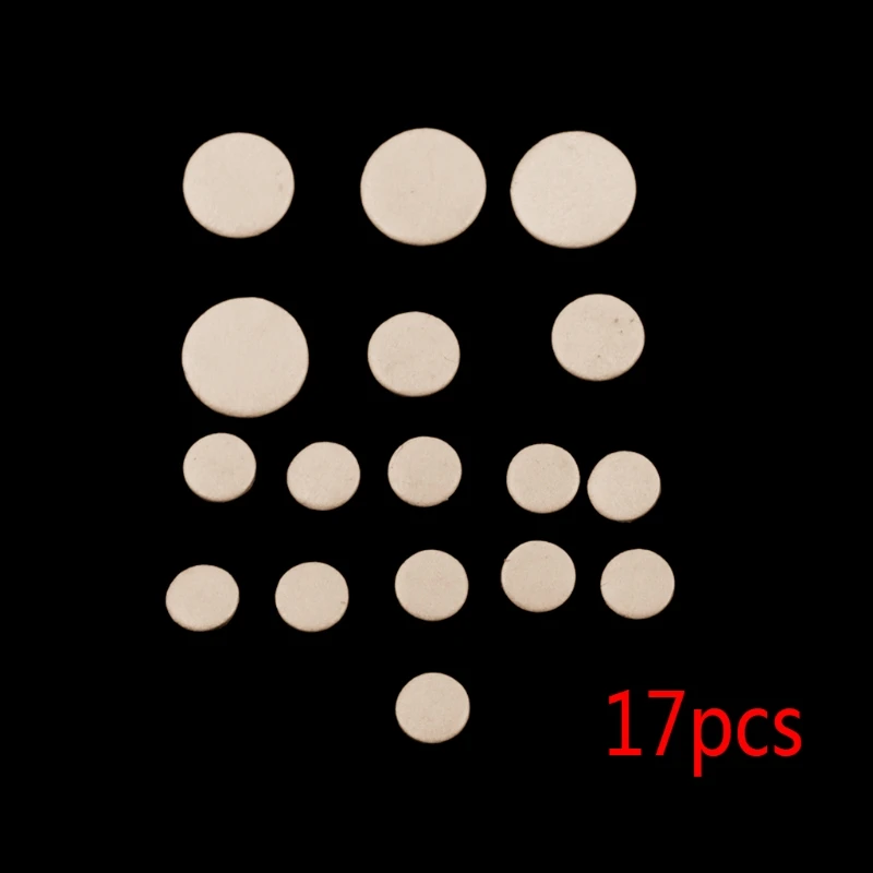 

Leather Clarinet Replacement Pads Household Musical Equipment Supplies E56D