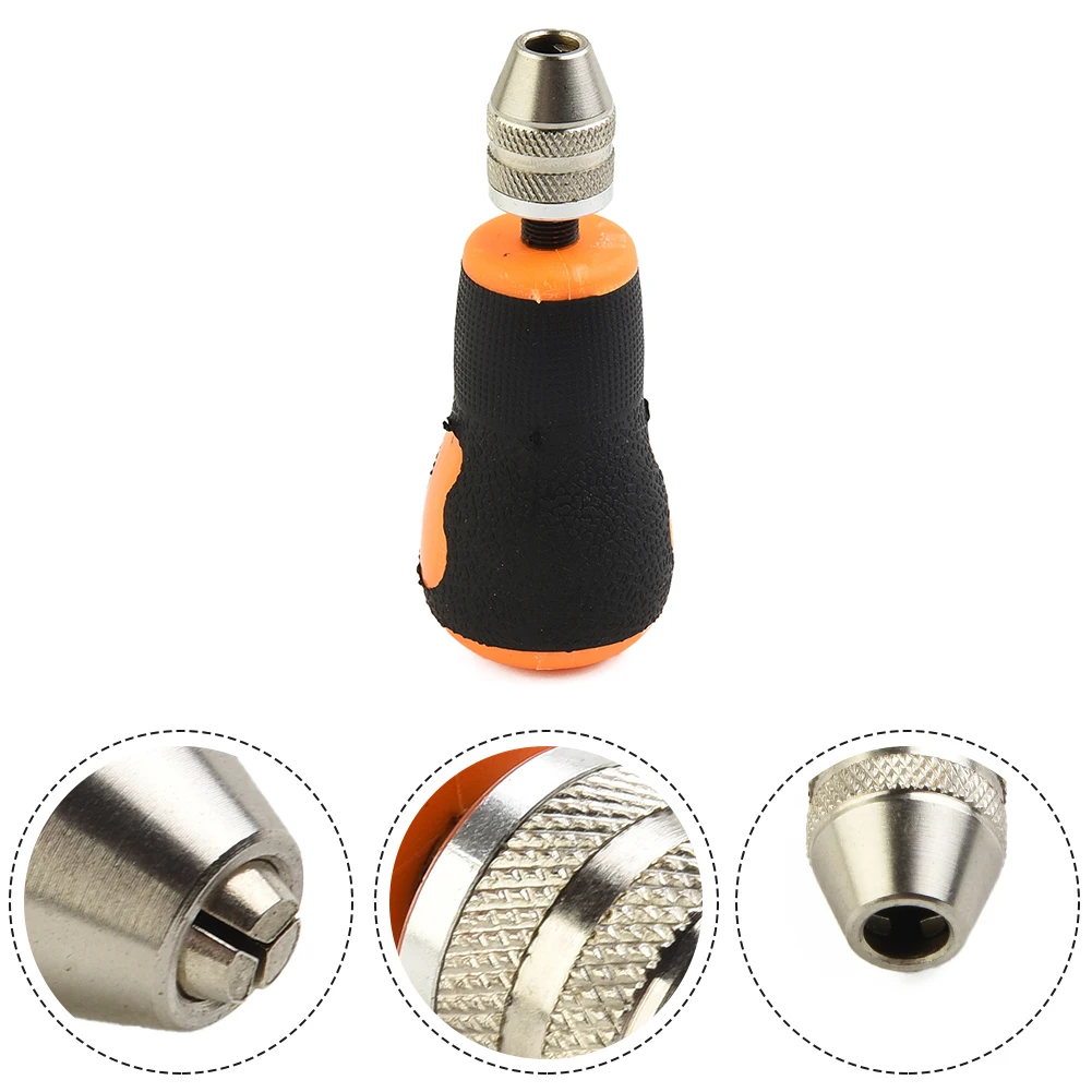 0.5-3.2mm Small Hand Twist Drill Handle Manual Hand Drill Drilling Wood Plastic Jewelry Manual Drilling Hand Drill