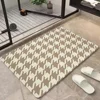 Things to the Room Decoration Items Houndstooth Furry Mat Carpets Custom Doormat Outdoor Rug Bathroom Carpet for Kitchen Home 3