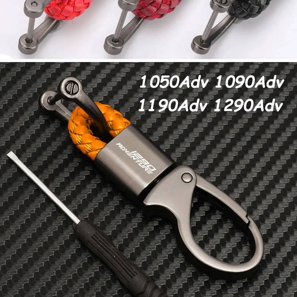 

For Ktm 1050 1090 1190 1290 Adv Adventure Super R Motorcycle Metal Keychain Keyring Key Chain Ring 1190Adventure 1290Adventure