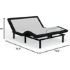 King Size Adjustable Bed Frame with Head and Foot Incline, Wireless Remote Control, Easy Assembly, Bed Frame 2