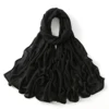 185*75 cm musulman Modal Hijab rayonne coton châles pour femmes mince plaine écharpe grande taille foulard islamique Turban bandeau