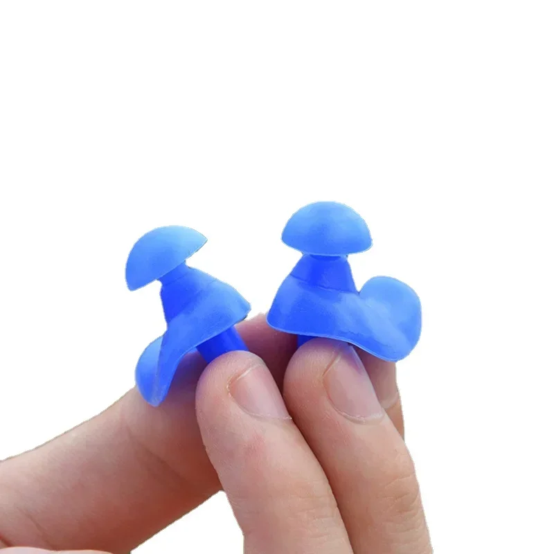 1Pair Waterproof Swimming Earplugs with Box Soft Silicone Spiral Ear Plug Anti Noise for Sleeping Snoring Diving Accessories 3