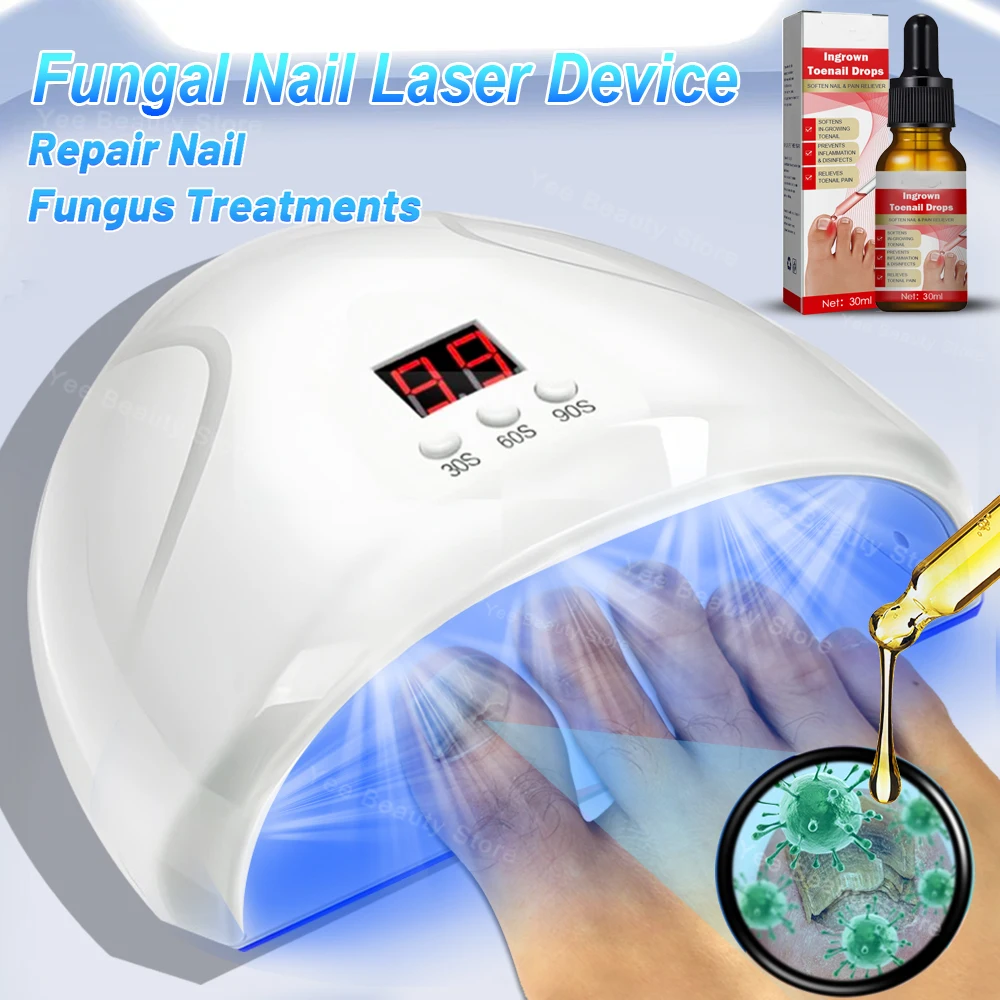 Nail Fungus Remover Laser Device for Onychomycosis 910nm 407nm