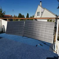 Panneau solaire monocristallin Flexible ETFE 2000W-4000W, chargeur de batterie 12V haute efficacité pour maison, camping-car, bateau et Camping 3