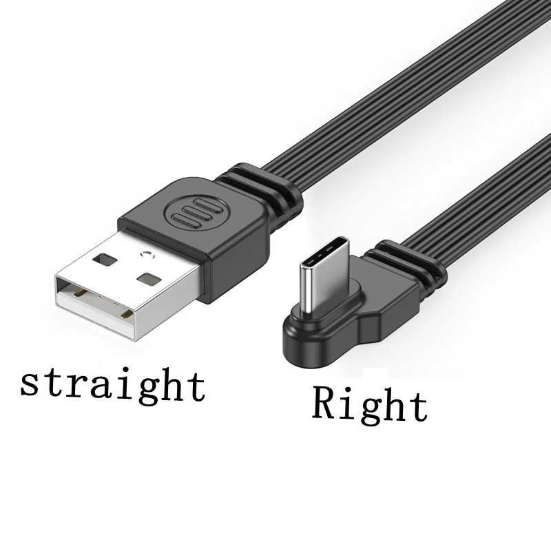 รูปสินค้า สายชาร์จ USB Type-C ยืดหยุ่น 10-100 ซม. งอ 90 องศา ใช้งานได้หลากหลาย