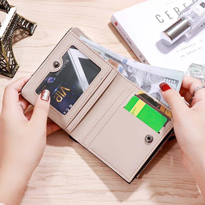 Wallet women's ultra-thin wallet luxury brand wallet small wallet women's leather bag designer wallet 5