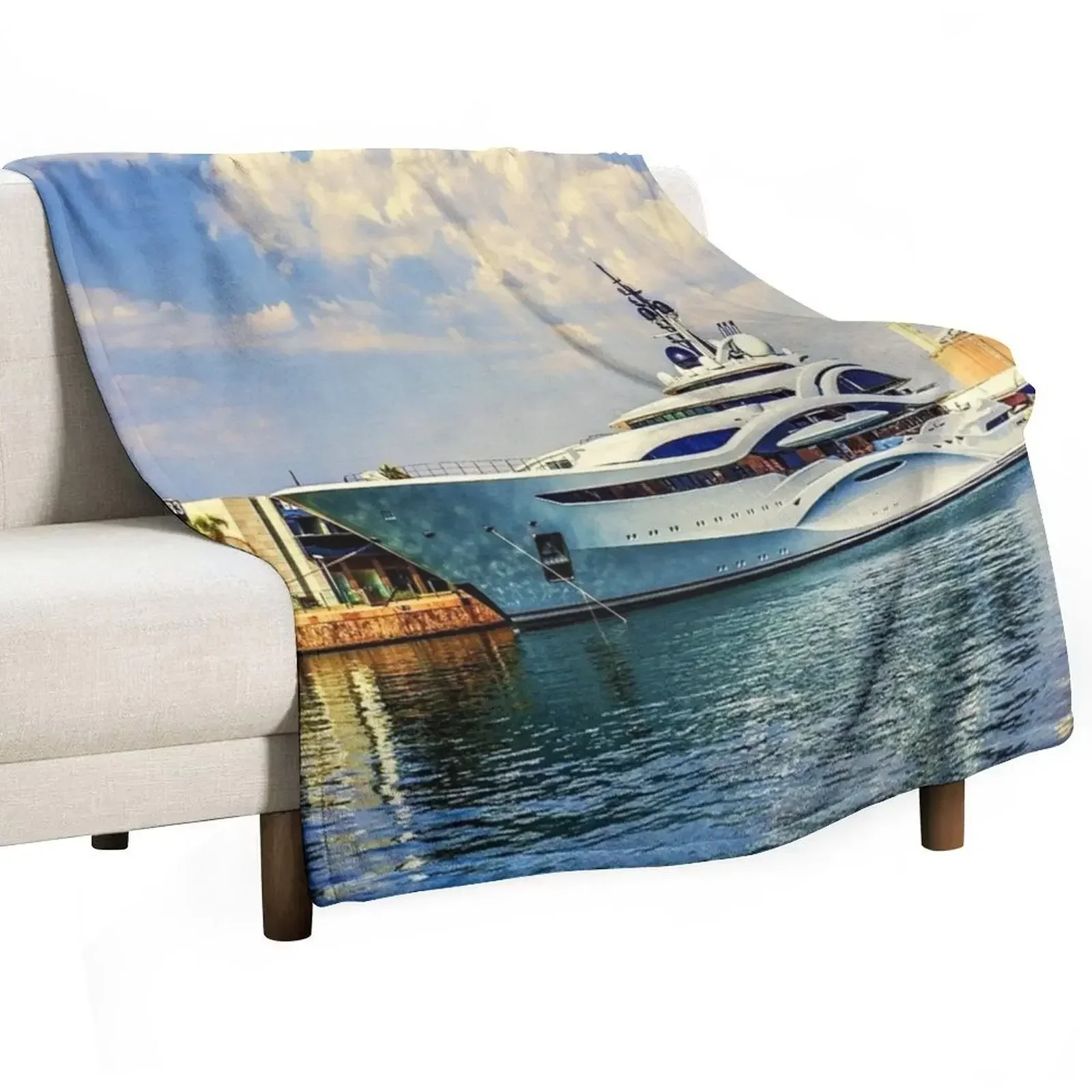 

Mega Yacht Throw Blanket heavy to sleep Luxury St Multi-Purpose Blankets