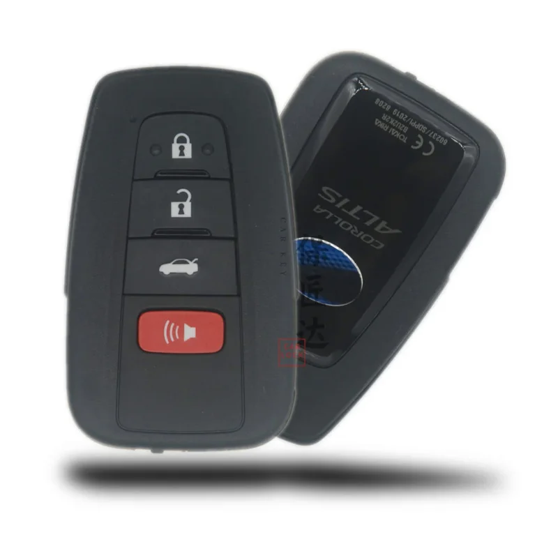 

BaoJiangDa car Smart Key For Toyota ALTIS Corolla Smart Remote key 434MHZ 4A Chip FCC ID:B2U2K2R 61E466-0010